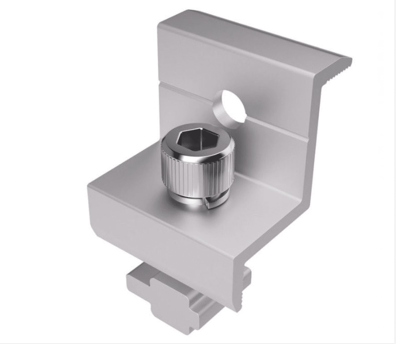 End Clamp Silver - 30mm - RENEW